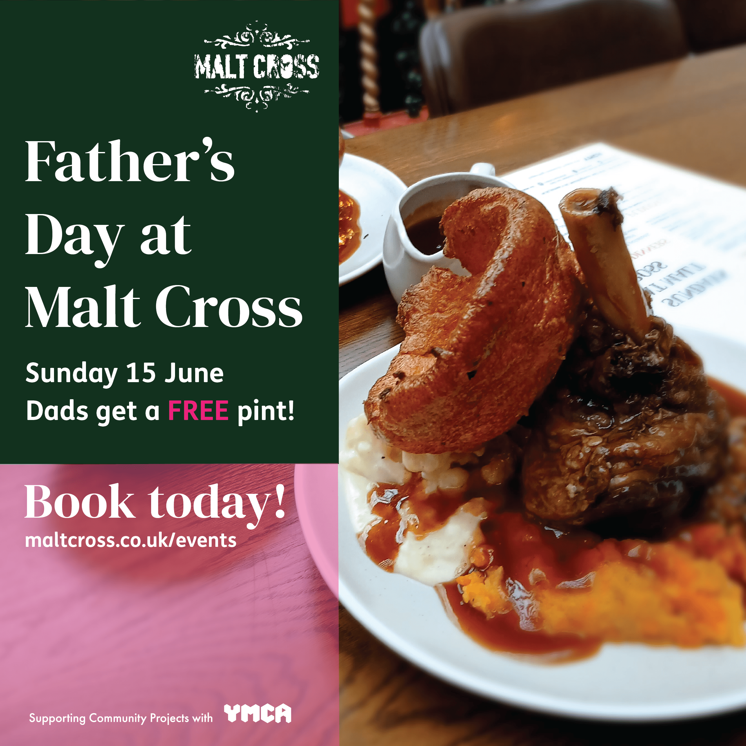 Sunday Dinner @ Malt Cross