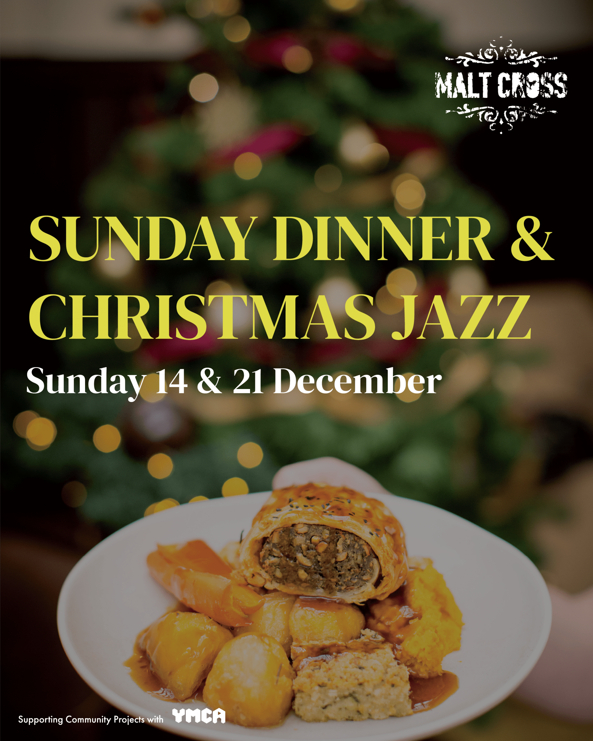 Sunday Dinner and Christmas Jazz @ Malt Cross