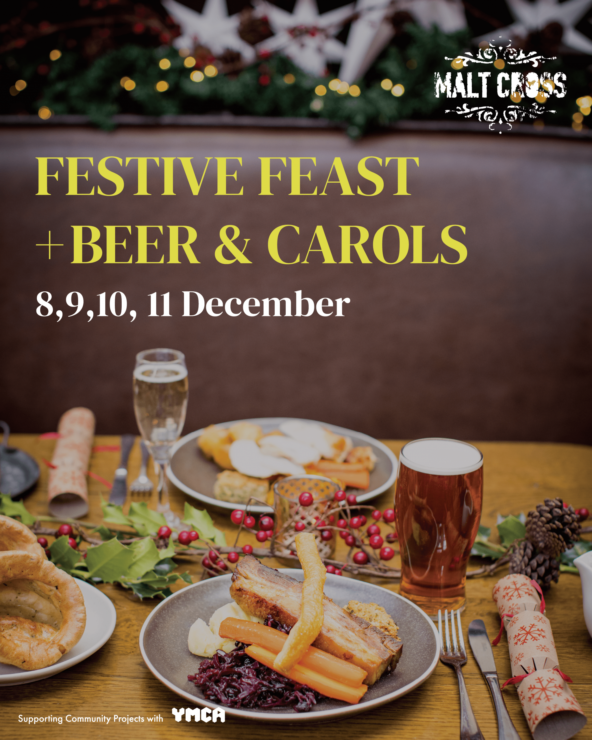 Festive Feast and Beer & Carols