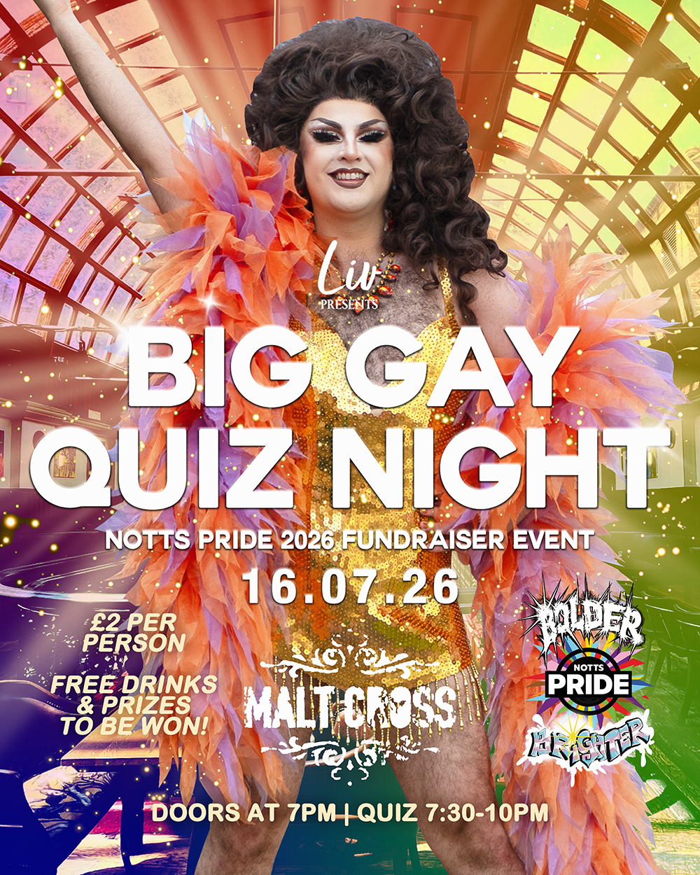 Liv presents The Big Gay Quiz Night 